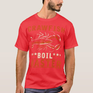 Kräftor Boil Master Funny Crayfish Cook T Shirt