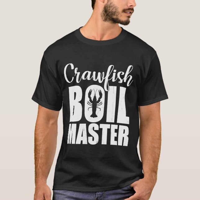 Kräftor Boil Master Manar Kräftor Crew T Shirt (Framsida)