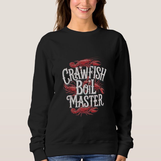 Kräftor Boil Master Seafood Cajun Cooking — T Shirt (Framsida)