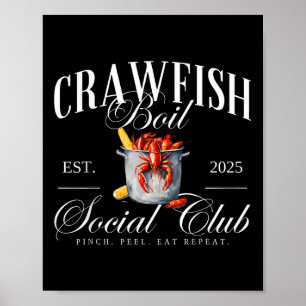 Kräftor Boil Social Klubb Cajun Seafood Festival S Poster