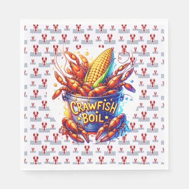 KRÄFTOR BOIL THEME PAPPERSSERVETT (Framsidan)