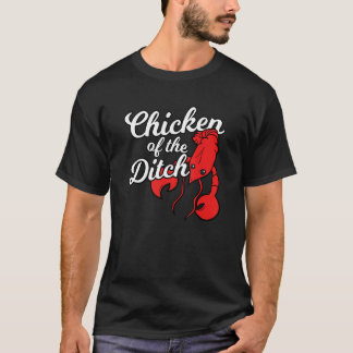 Kräftor Cajun Mat Kyckling Av Diket 1 T Shirt