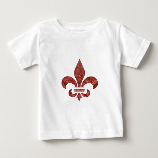 Kräftor Fleu de Lis Tee Shirt (Framsida)