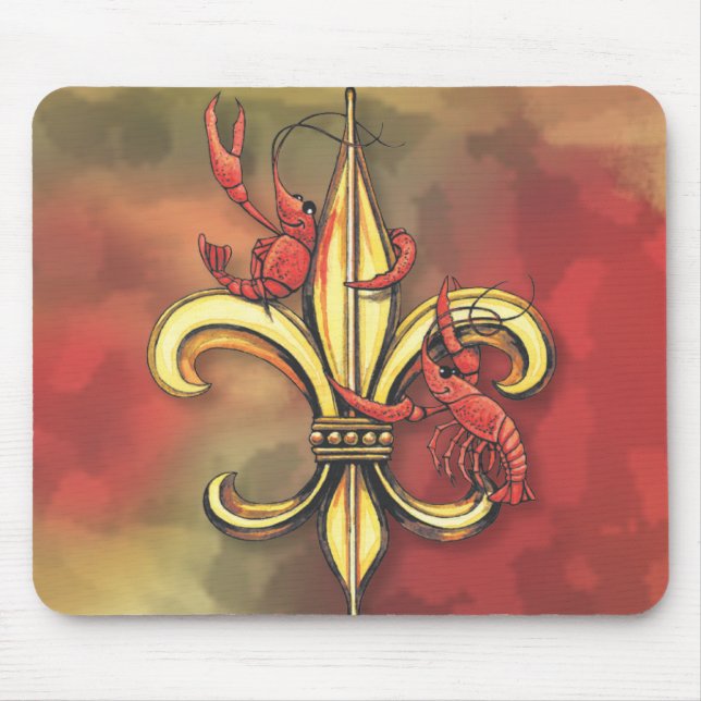 Kräftor Fleur De Lis Musmatta (Framsidan)