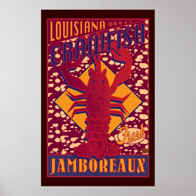 Kräftor Jamboreaux-Poster Poster (Framsidan)