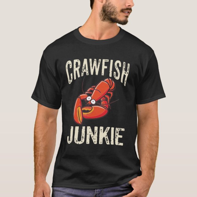 Kräftor Junkie T-Shirt (Framsida)