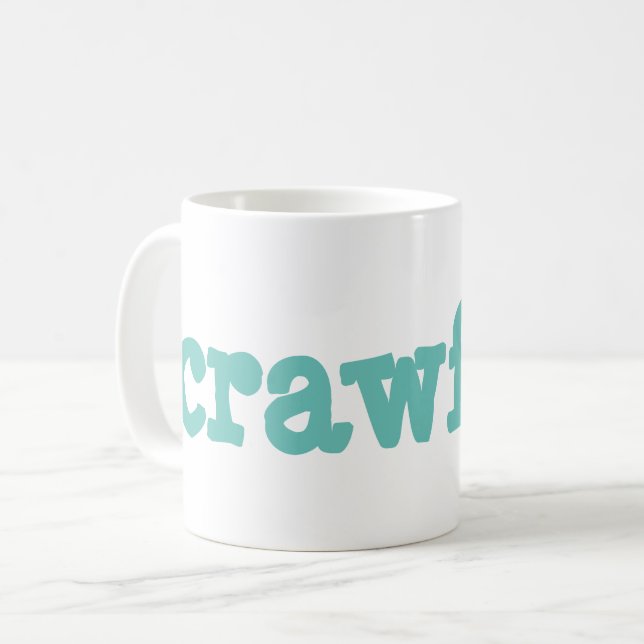 kräftor kaffemugg (Framsida vänster)