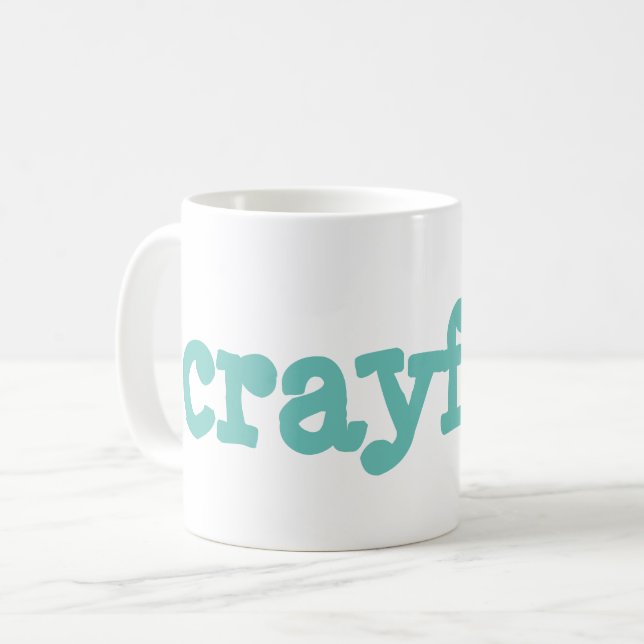 kräftor kaffemugg (Framsida vänster)