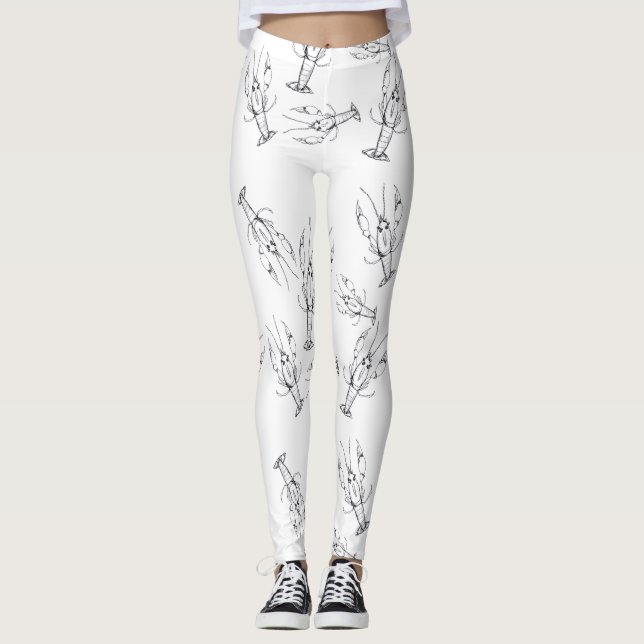 Kräftor Leggings (Framsida)