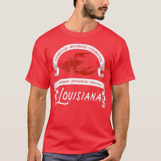 Kräftor Mudbug Crawdads Crayfish Louisiana T Shirt