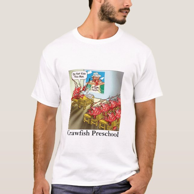 kräftor New Orleans Tee Shirt (Framsida)