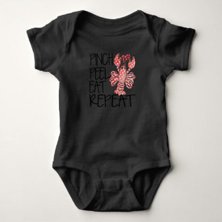 Kräftor Shirt, Pinch Peel Eat Repeat, Kräftor T Shirt