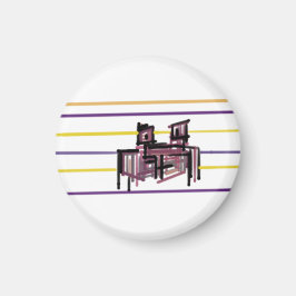 Kräftor sommar glädje magnet