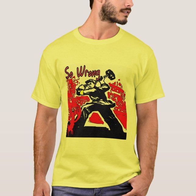 Kräftor Tecknad T Shirt (Framsida)