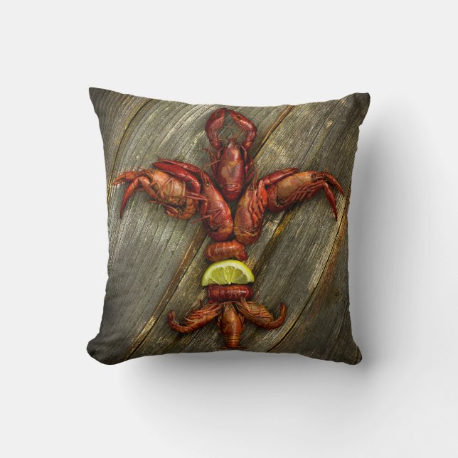 KräftorFleur-de-lis dekorativ kudde (Framsida)