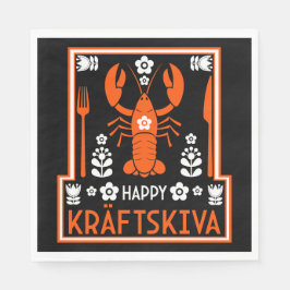 Kräftskiva - Svenska Crayfish Party Pappersservett