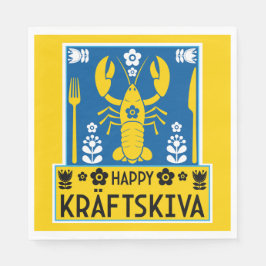 Kräftskiva - Svenska Crayfish Party Pappersservett