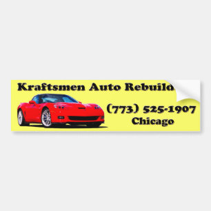 Kraftsmen Bumper Sticker Bildekal