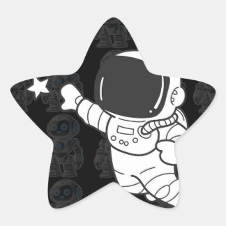 Kraftverk & Party-tillbehör > Leveranser av gift > Stjärnformat Klistermärke