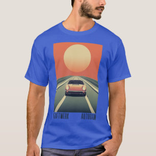 Kraftwerk Autobahn Retro Aesthetic Original Design T Shirt