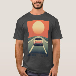 Kraftwerk Autobahn Retro Aesthetic Original Design T Shirt