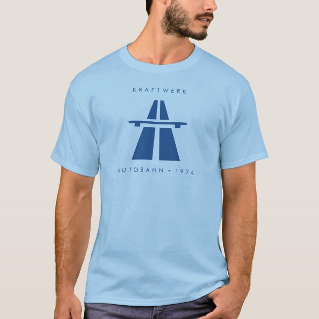 Kraftwerk Autobahn T-Shirt (Framsida)