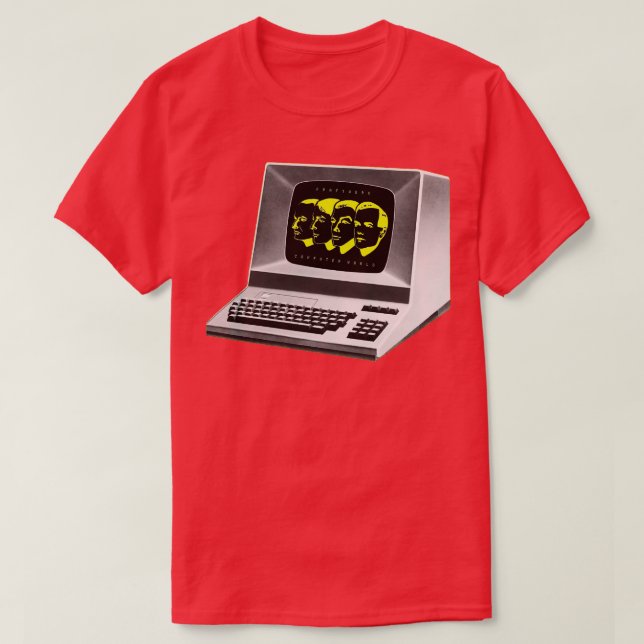 Kraftwerk Computer World T Shirt (Design framsida)