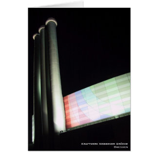 Kraftwerk Nossener Brücke Hälsningskort