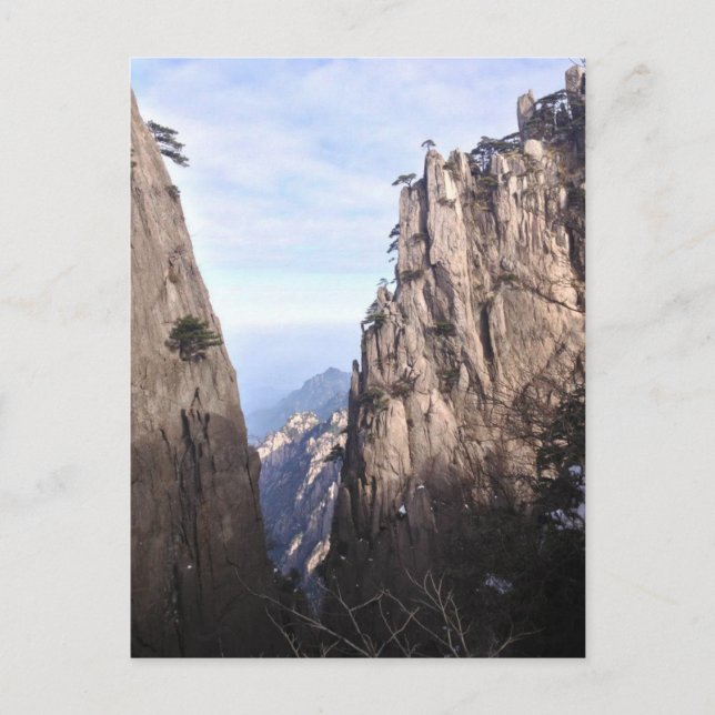 Krag i ett berg vykort (Framsida)