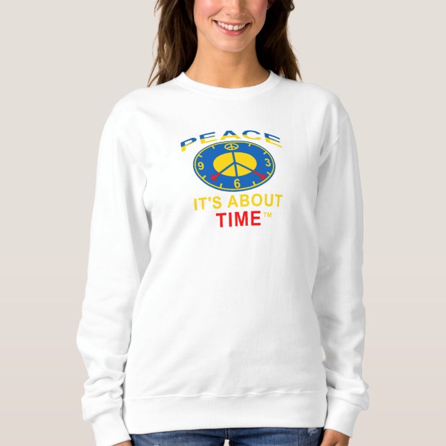 Kraglös sweatshirt t shirt (Framsida)