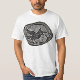Krähe Crow Rabe ruft CAW! T Shirt