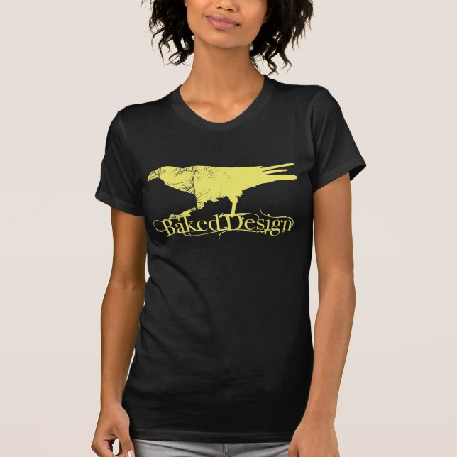 kråka 02 tee (Framsida)