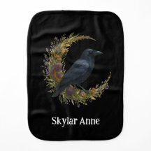 Kråka av trädland Botaniskt andetag