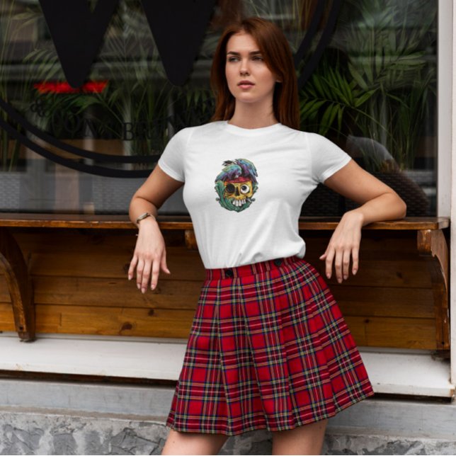 Kråka Birds Eating Zombie T Shirt (Skapare uppladdad)