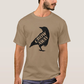 Kråka bort Kråka Raven Bird Environment and Nature T Shirt