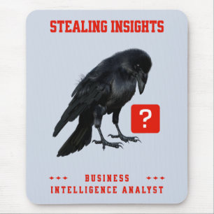 Kråka Business Intelligence-analytiker Musmatta