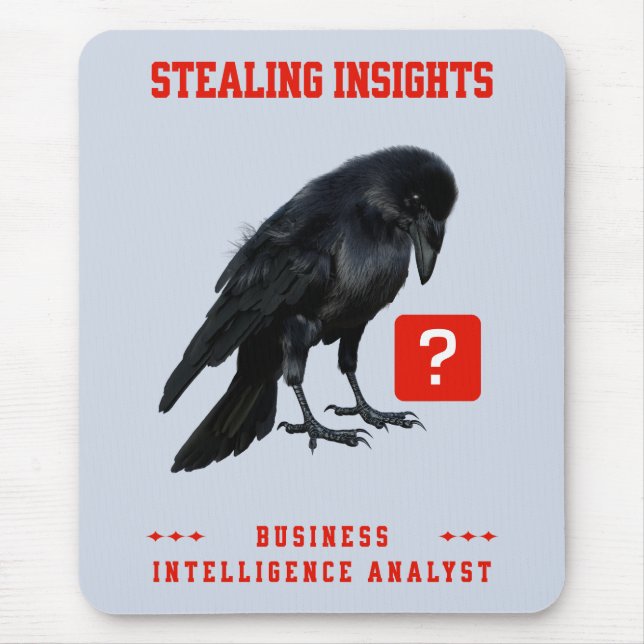 Kråka Business Intelligence-analytiker Musmatta (Framsidan)