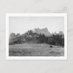 Kråka Butte nära Ft. Robinson Photograph Vykort