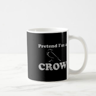 Kråka Costume Halloween påstår att jag är en svart Kaffemugg