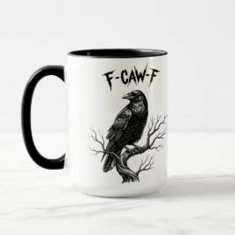 Kråka - F-Caw-F Mugg