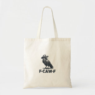 Kråka F-Caw-F Retro Kråkälskare Tygkasse