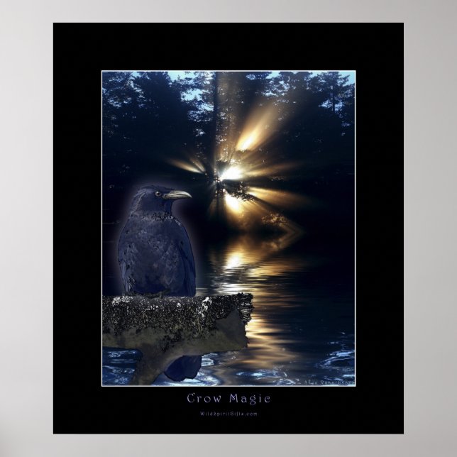 KRÅKA Fantasy Art Poster (Framsidan)