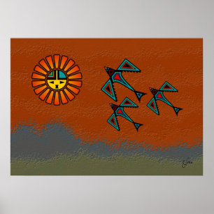 Kråka Flight Poster