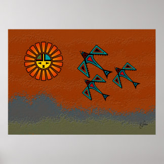 Kråka Flight Poster