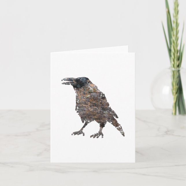 Kråka för bergssprit kort (Framsida)