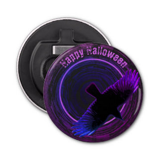 Kråka för svart och Lila Flasköppnare