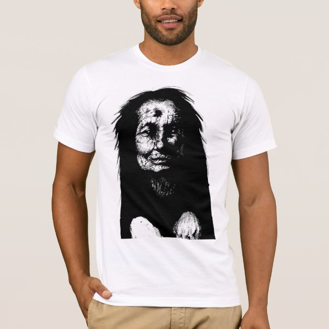 Kråka fot tee (Framsida)