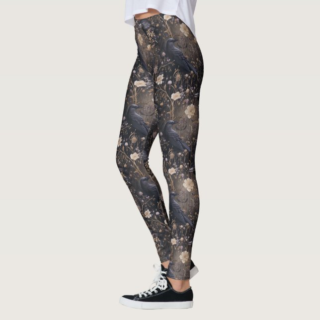 Kråka Garden Leggings - Söt (Vänster)