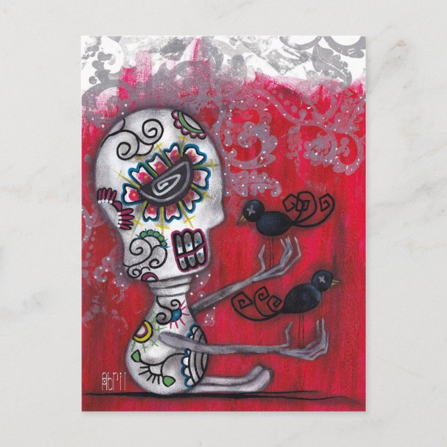 Kråka Hemligt vykort (Framsida)