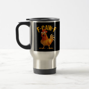 Kråka Humor F-Caw-F Gotisk Rolig Retro Cool Resemugg